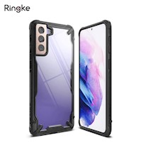Case Ringke Fusion para Samsung Galaxy S21 PLUS - Negro